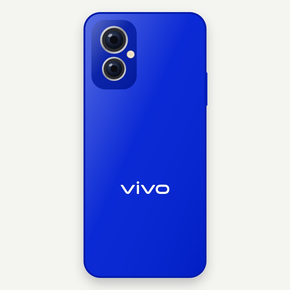 Product visualisation of vivo V27e for valuation