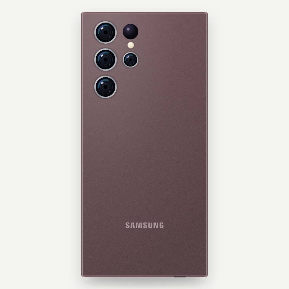 Product visualisation of Samsung Galaxy S22 Ultra for valuation