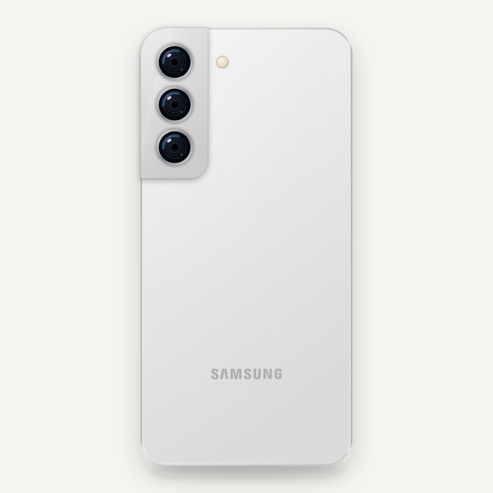 用于估价的 Samsung Galaxy S22 产品视觉示意图