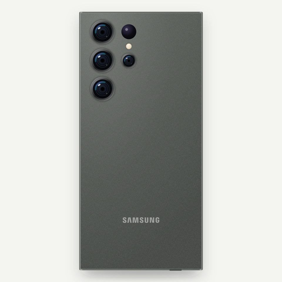 Product visualisation of Samsung Galaxy S23 Ultra for valuation