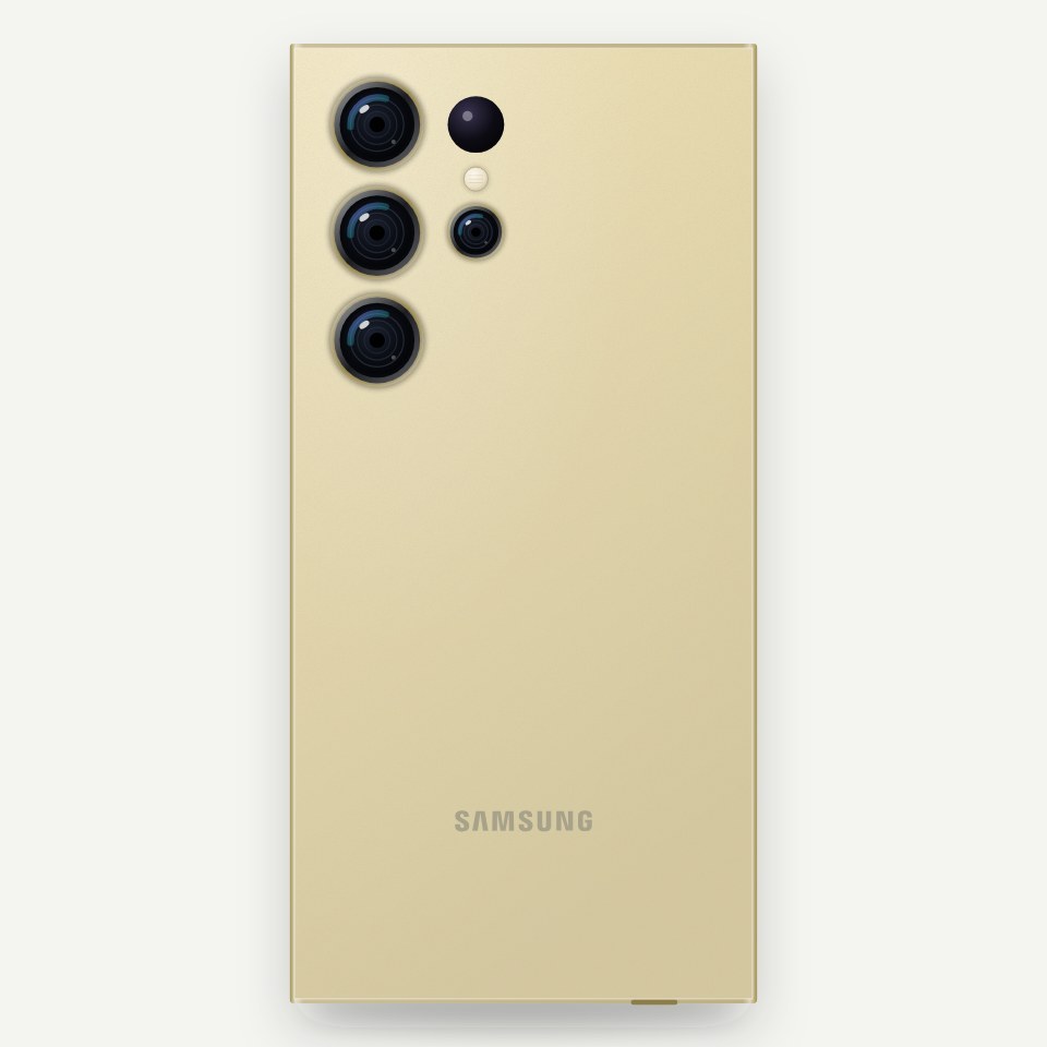 Product visualisation of Samsung Galaxy S24 Ultra for valuation