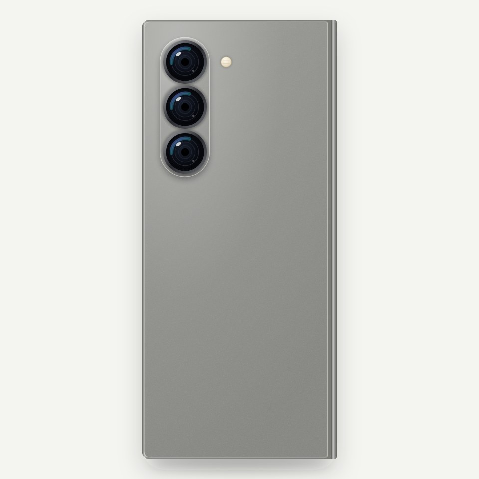 Product visualisation of Samsung Galaxy Z Fold 6 for valuation