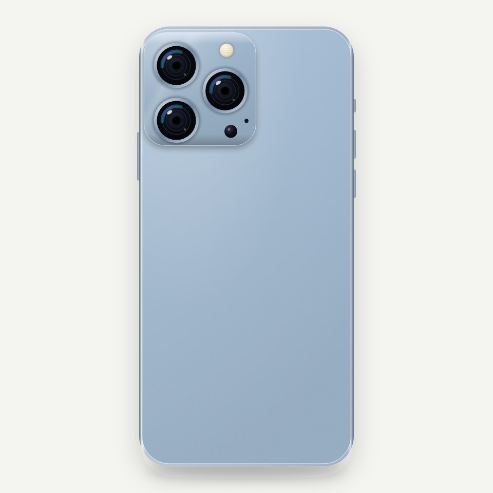 Product visualisation of Apple iPhone 13 Pro for valuation