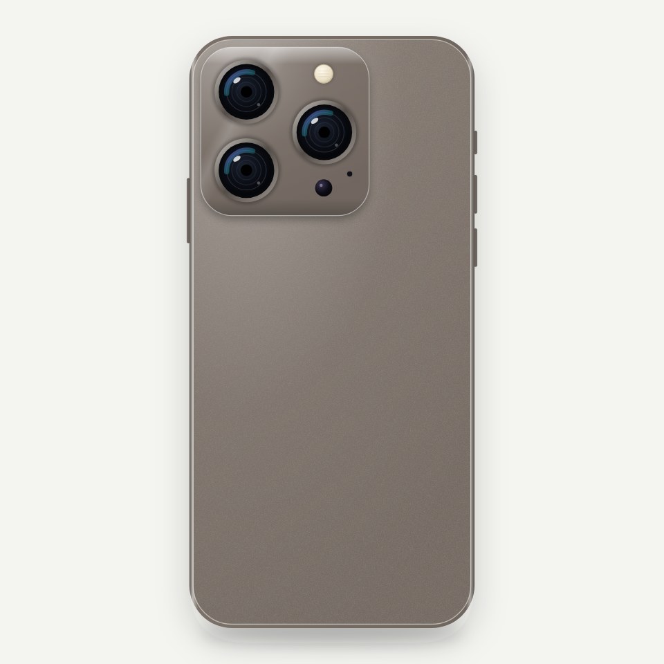 Product visualisation of Apple iPhone 15 Pro for valuation